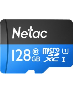 Карта памяти P500 Standard MicroSDXC 128GB NT02P500STN 128G S Netac