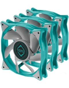 Вентилятор для корпуса IceGALE Xtra 120mm TEAL 3 pack Iceberg thermal