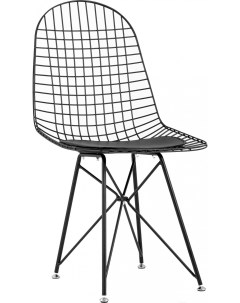 Стул Eiffel черный с черной подушкой AFR 18B P1 BL BL Stool group