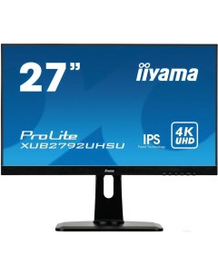 Монитор XUB2792UHSU B1 Black Iiyama