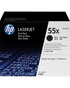 Картридж для принтера LaserJet 55X CE255XD Hp