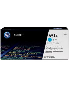 Картридж для принтера LaserJet 651A CE341A Hp