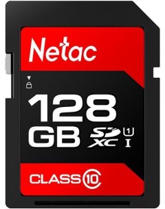 Карта памяти SDXC 128GB U1 C10 P600 NT02P600STN 128G R Netac