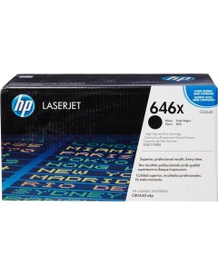 Картридж для принтера LaserJet 646X CE264X Hp