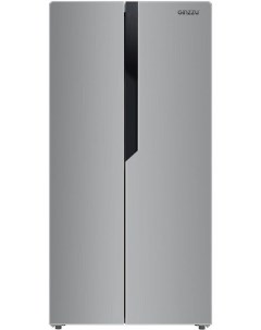 Холодильник NFK 420 SbS серебристый Ginzzu