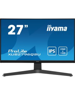 Монитор XUB2796QSU B1 черный Iiyama