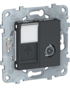 Розетка Unica NU547054 Schneider electric