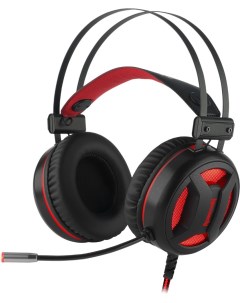 Наушники Minos Black Red 78368 Redragon