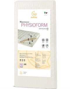 Матрас Physioform 63х125 белый Italbaby