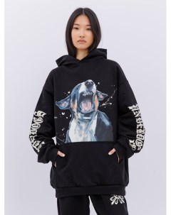 Худи Underdogs Black star wear