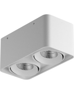 Накладной светильник 052126 Светильник MONOCCO LED 2х10W 30G БЕЛЫЙ 4200К шт Lightstar