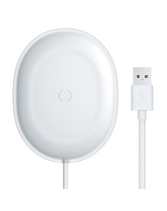 Беспроводное зарядное устройство WXGD 02 Jelly wireless charger 15W White Baseus