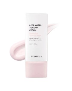 Крем для лица на основе розовой воды выравнивающий тон Rose Water Tone Up Cream Bonabella