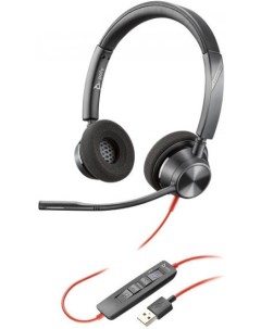 Наушники Poly Blackwire 3320 Microsoft USB A 214012 01 Plantronics