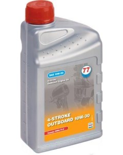 Масло моторное полусинтетическое 4 Stroke Outboard 10W 30 1л 707933 77 lubricants