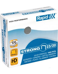 Скобы для степлера Strong 23 20 1M 24870400 Rapid