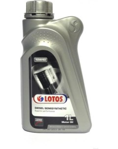 Моторное масло DIESEL SEMISYNTETIC CF 10W40 1л Lotos