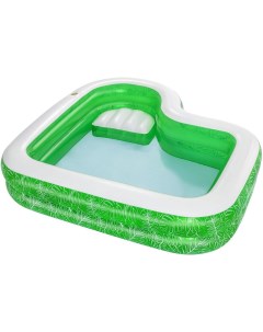 Надувной бассейн Tropical Paradise Family Pool 231x231x51 см 282 л 54336 Bestway