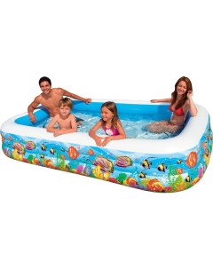 Надувной бассейн Swim Center Tropical Reef 305x183x56 58485 Intex