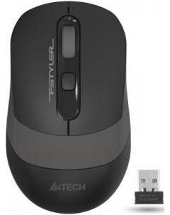 Мышь Fstyler FG10 черный серый A4tech