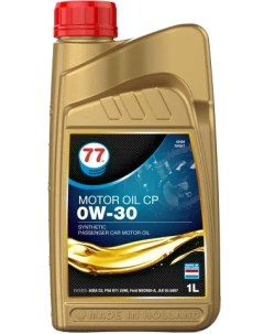 Масло моторное синтетическое Motor Oil CP 0W 30 1л 707817 77 lubricants