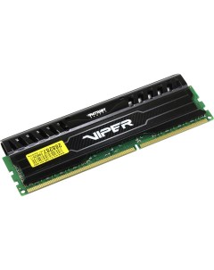 Оперативная память Viper 3 Black Mamba 2x4GB KIT DDR3 PC3 12800 PV38G160C9K Patriot