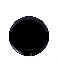 Тарелка десертная стеклокерамическая diwali black 19 см арт P0789 Luminarc