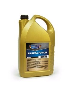 Синтетическое моторное масло FS DURA FUSION 5W 30 5 л Aveno