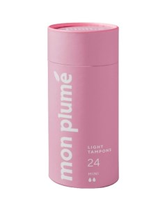 Тампоны гигиенические Мини 24 Mon plume