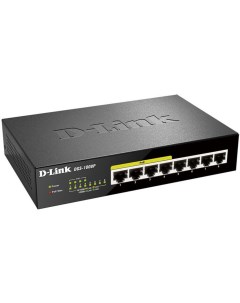 Коммутатор DGS 1008P E1A D-link