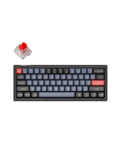 Клавиатура V4 Black RGB Hot Swap K pro Red Switch RU V4 A1 RU Keychron