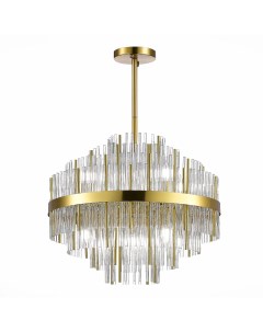 Люстра подвесная rens sl1634 303 09 прозрачный St luce