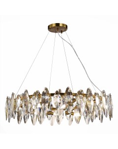 Люстра подвесная ancona sl1227 303 12 прозрачный St luce