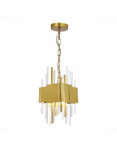 Люстра подвесная olvera sl1633 203 04 золотой St luce