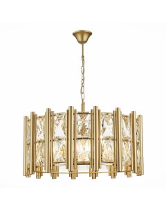 Люстра подвесная corsia sl1623 203 08 золотой St luce