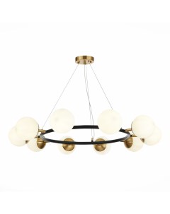 Люстра подвесная forli sle220403 10 золотой St luce