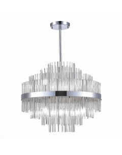 Люстра подвесная rens sl1634 103 09 прозрачный St luce