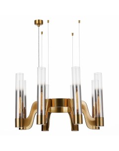 Люстра подвесная ettore sl1235 303 08 золотой St luce