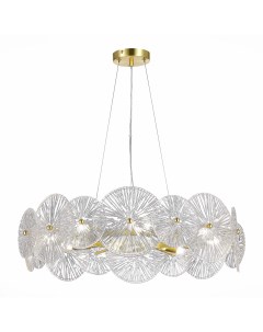 Люстра подвесная flero sl1657 203 08 прозрачный St luce