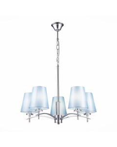 Люстра подвесная peramone sle105613 05 голубой St luce