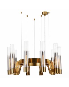 Люстра подвесная ettore sl1235 303 10 золотой St luce