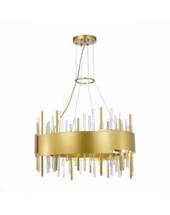 Люстра подвесная olvera sl1633 203 12 золотой St luce