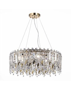 Люстра подвесная desio sl1655 203 08 прозрачный St luce