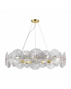 Люстра подвесная flero sl1657 203 10 прозрачный St luce