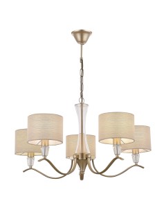 Люстра подвесная cassia sle1126 203 05 бежевый St luce