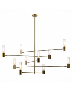 Люстра потолочная vitra sl1239 303 10 золотой 1 см St luce