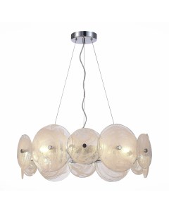 Люстра подвесная elsa sl1658 103 12 бежевый St luce