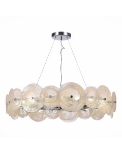 Люстра подвесная elsa sl1658 103 18 бежевый St luce