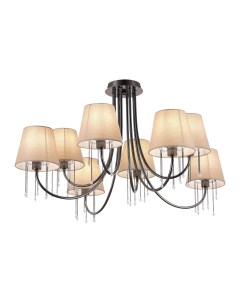 Люстра потолочная alluria sle1118 802 08 бежевый St luce