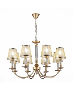 Люстра подвесная vinci sle1115 203 08 золотой St luce